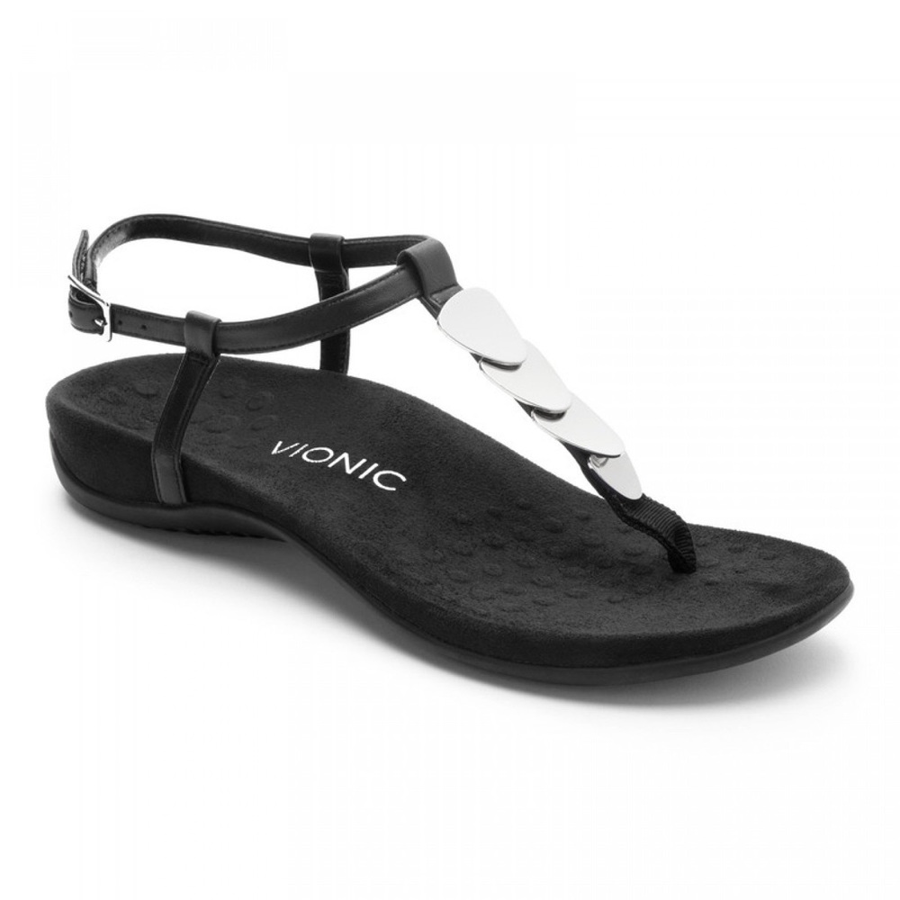 Vionic Miami Black 8.5 Wide